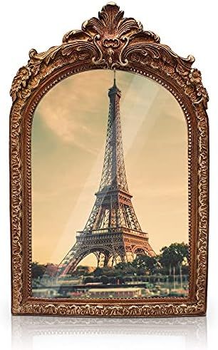 Virtual Unique Vintage Picture Frame - Ornate Antique-Style Frame for 5x7" Photos - Victorian Decora | Amazon (US)