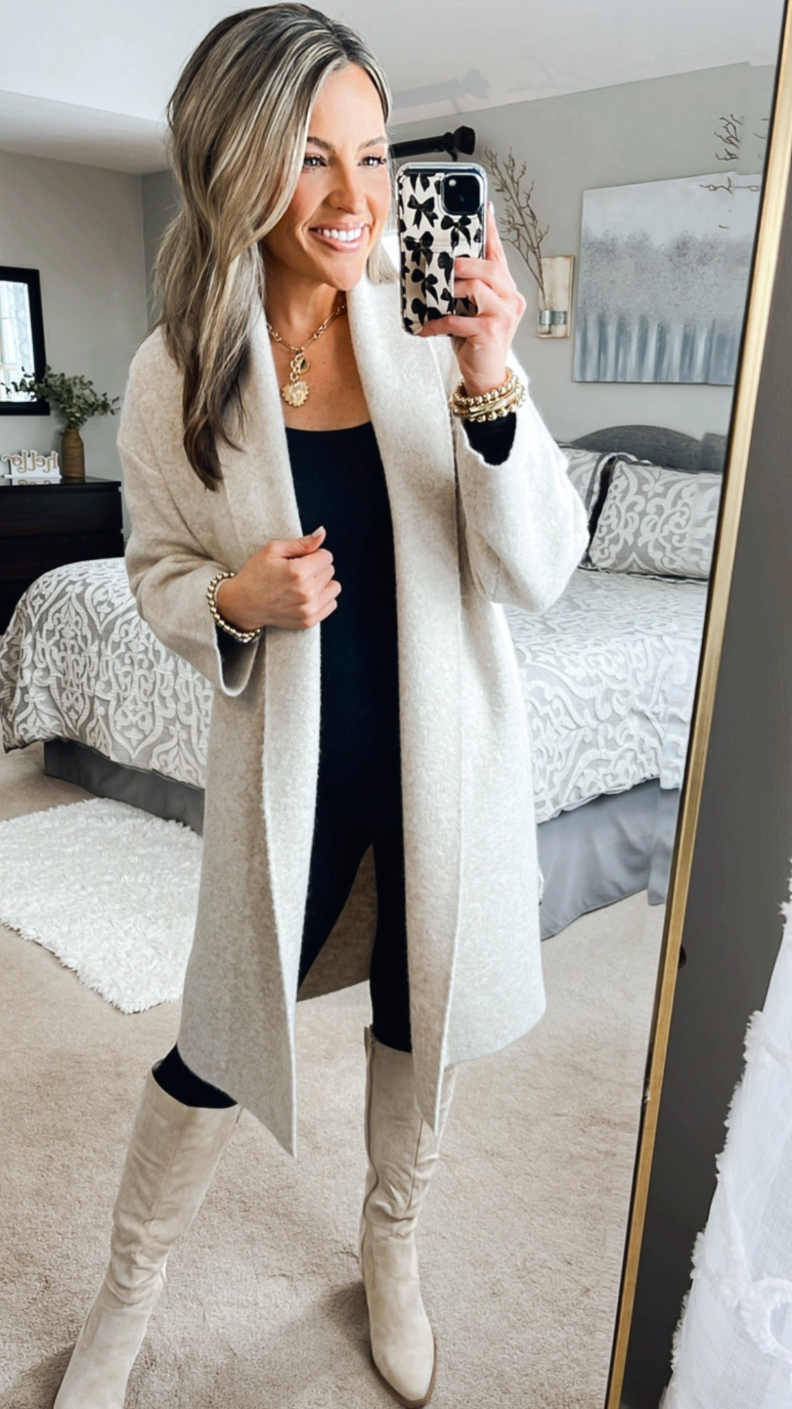 Elevated chic cardigan jacket! Can be dressed up or down. TTS wearing small, I’m 5’5”. I’m wearing color apricot 

#LTKHoliday #LTKootd #LTKSaleAlert