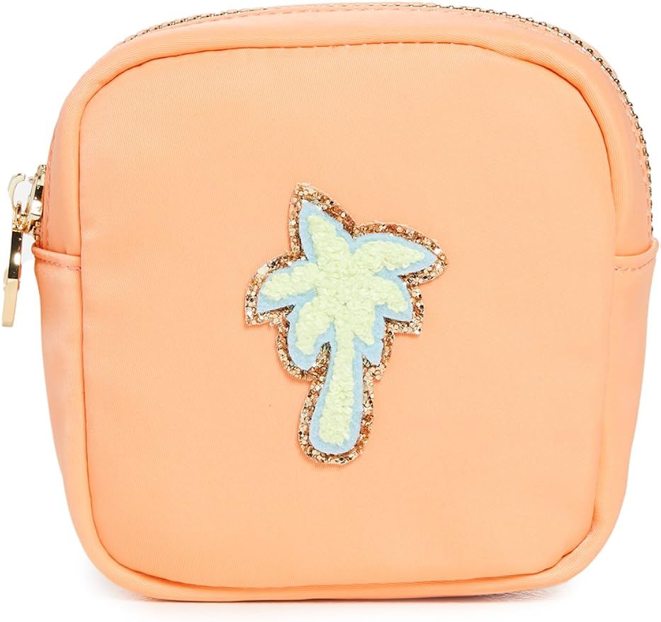 Stoney Clover Lane Women's Palm Tree Peach Pouch | Amazon (US)