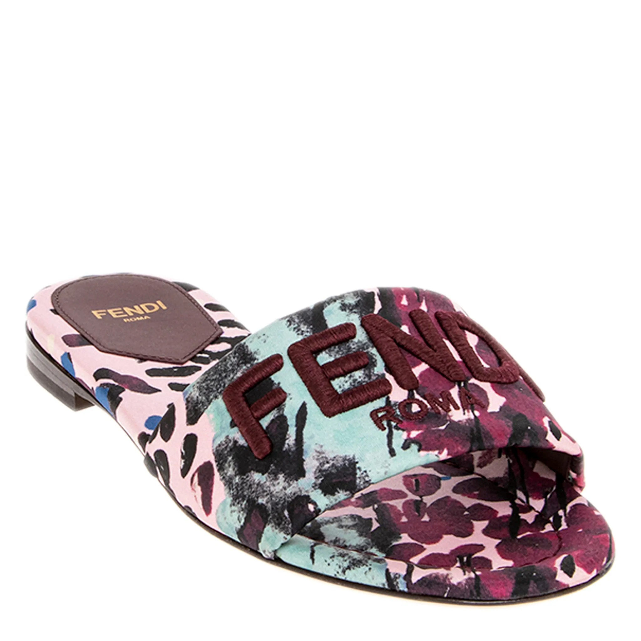 Fendi Sunshine Slides | Overstock