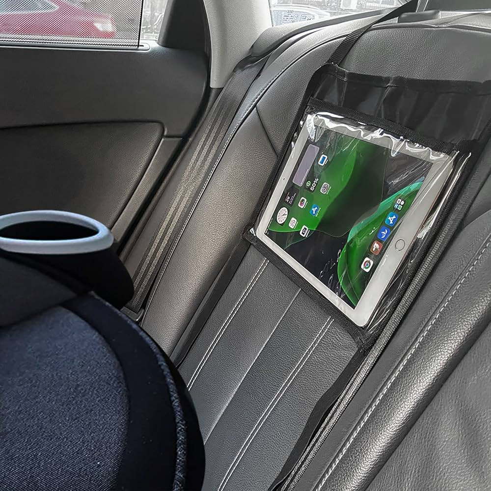 FresherAcc Car iPad Kindle Tablet Holder for Rear and Forward Facing Mirror, Car Mount Hanger Cas... | Amazon (US)