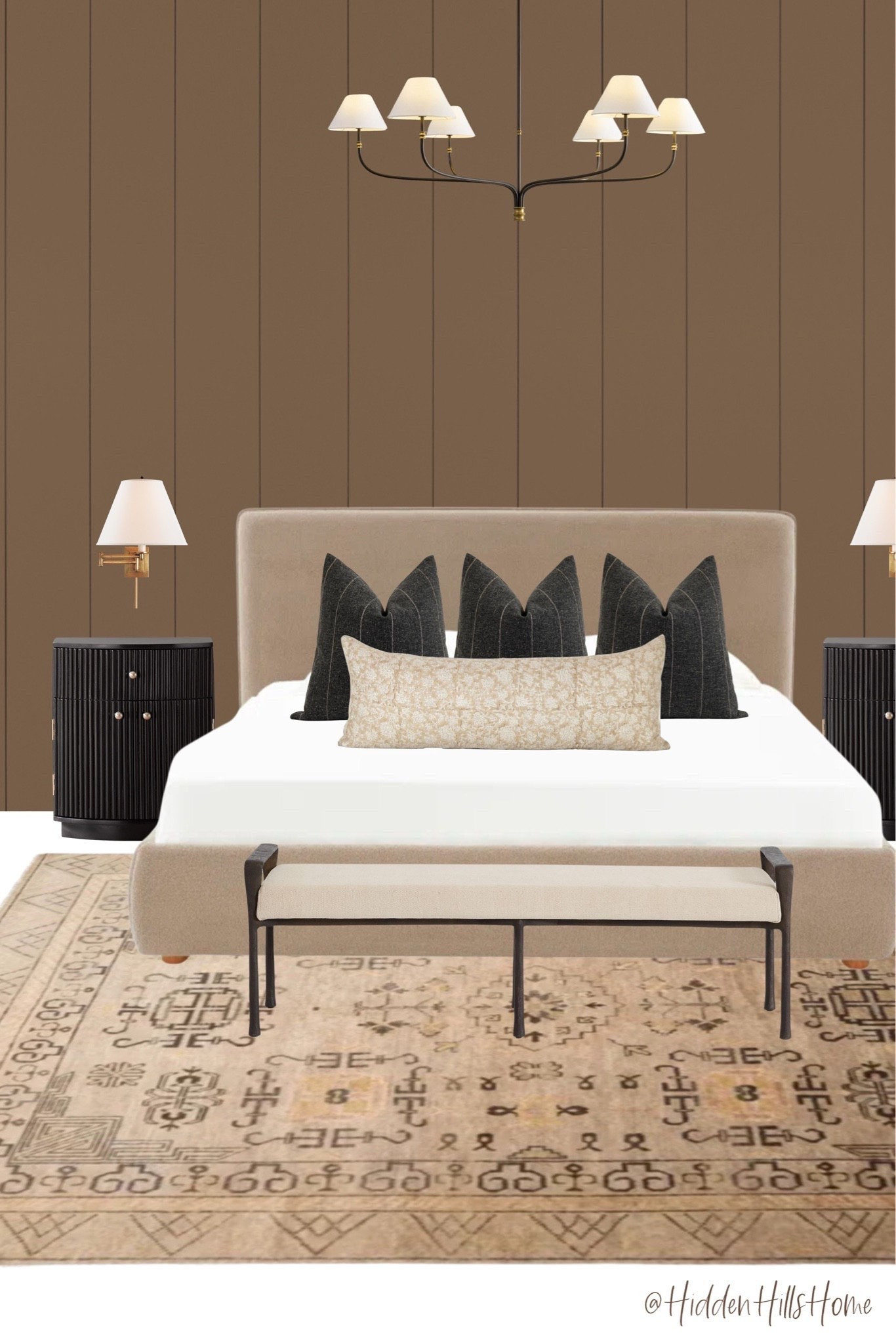 Bedroom decor mood board, bedroom decor ideas, bedroom inspiration #bedroom
Wall color is SW Tea Chest

#LTKHome #LTKSaleAlert #LTKSeasonal