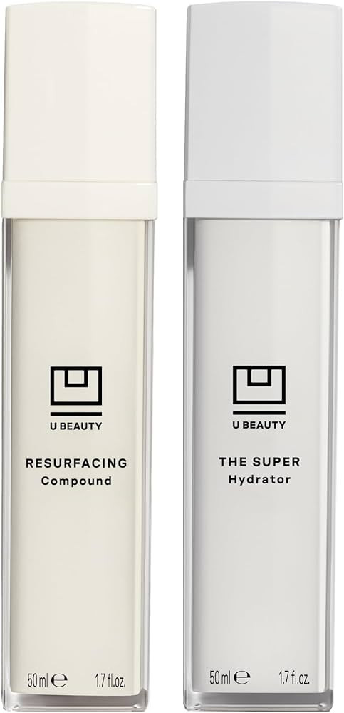 The U Beauty Duo - Resurfacing Compound & SUPER Hydrator Set - Vitamin C & E, Retinol, Hyaluronic... | Amazon (US)