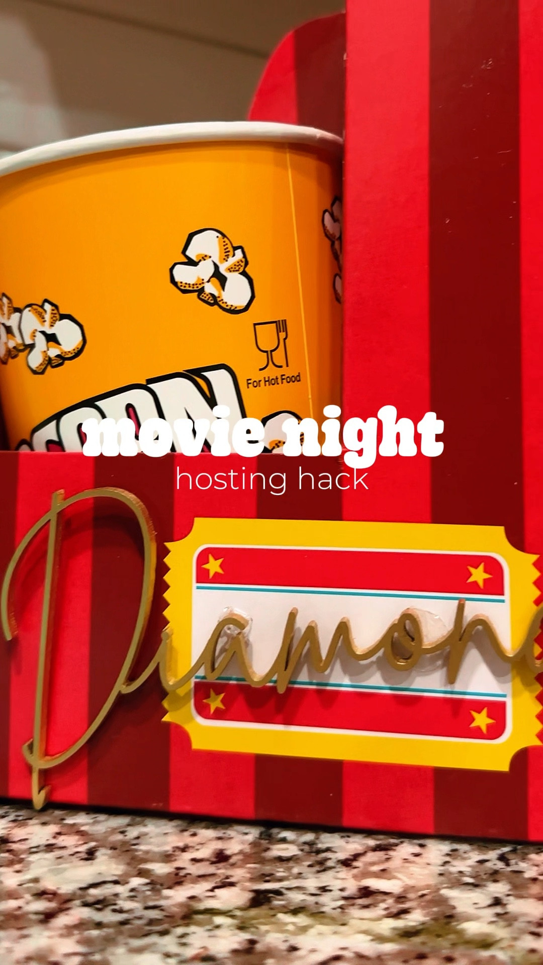 Hosting Movie Night 🎥 🍿 | Personalized Caddy | Repurposed nameplates 

#LTKParties #LTKHome #LTKFindsUnder100