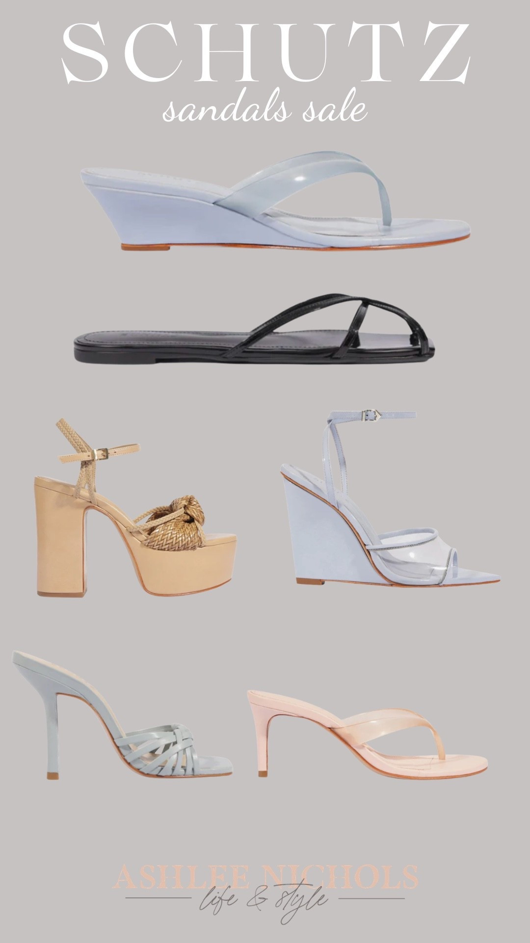 Schutz sandals on sale