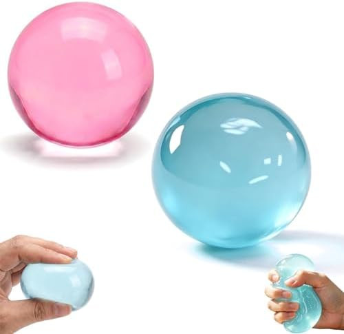 Coconut Oil Squishy,Coconut Oil Stress Ball, 2026 New Super Soft Handmade Malleable Clear Jelly B... | Amazon (US)