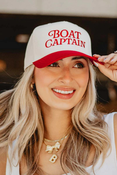 Boat Captain Two-Toned Vintage Hat | Katydid.com