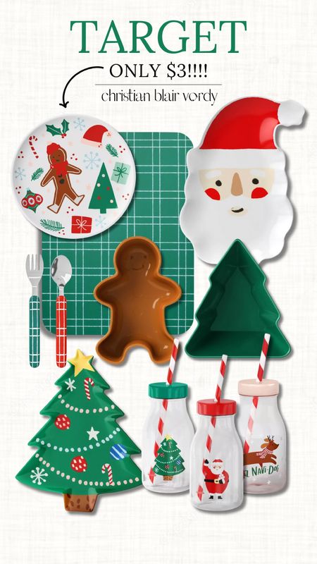 Target, kids place settings, placemats, dinner plates, cups, all only $3!

#christianblairvordy 

#target #kids #christmas #deal #find #dinner #plates #cups #silverware #santa #tree #christmastree #festive 

#LTKSeasonal #LTKHoliday #LTKkids