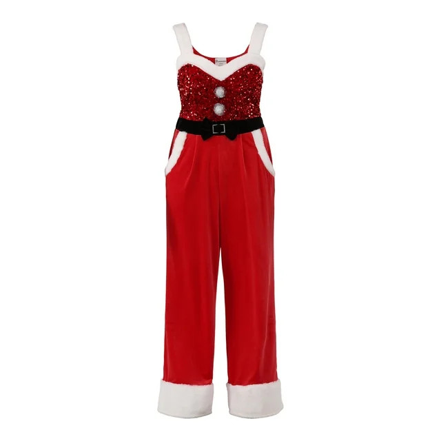 No Boundaries Women's Christmas Jumpsuit | Walmart (US)