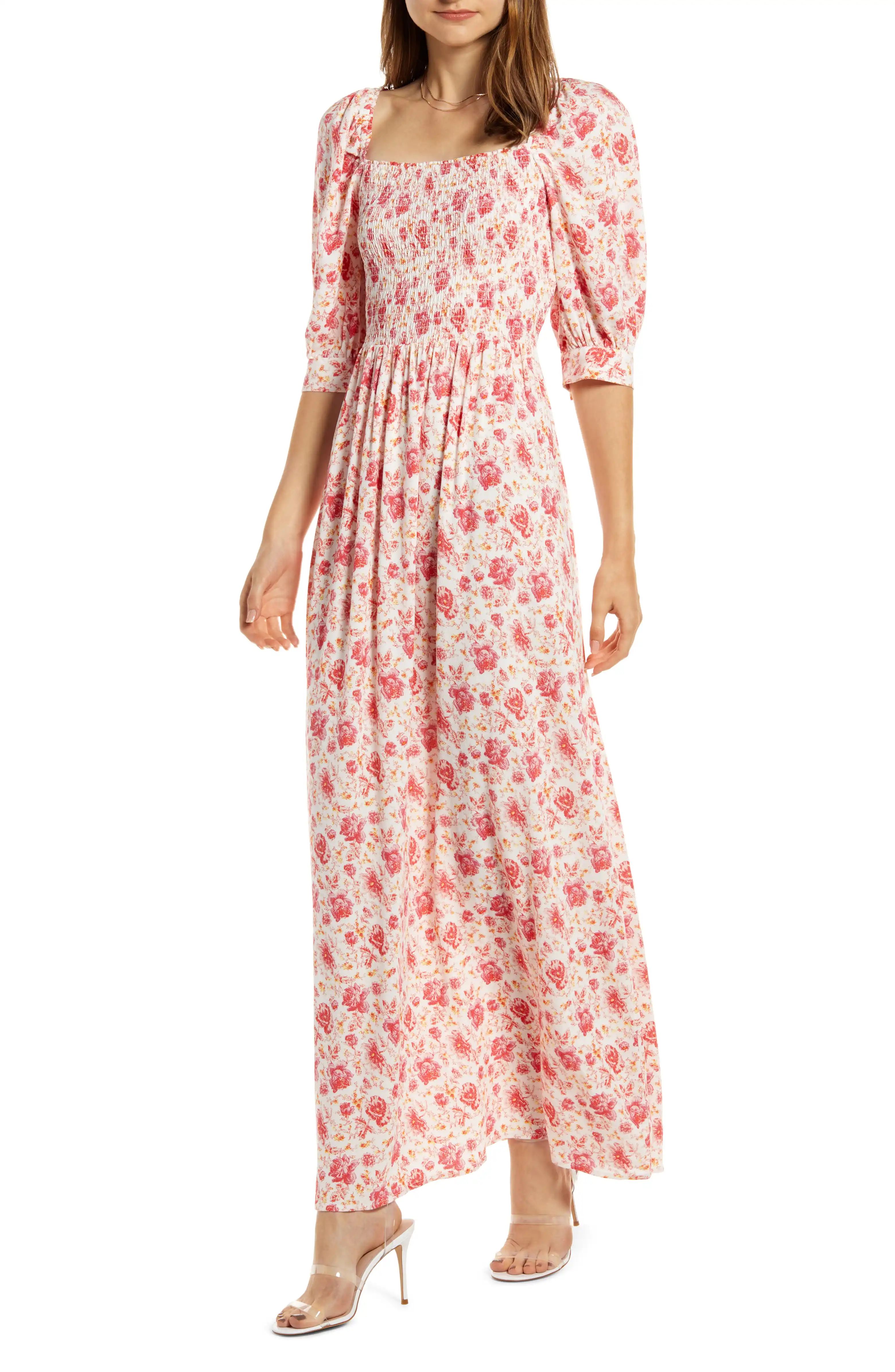 Smocked Maxi Dress | Nordstrom