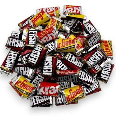 Hershey's 2 LB Miniatures Variety Pack - Individually Wrapped Assorted Mini Chocolate Candy Bars - Bulk Packaging | Target