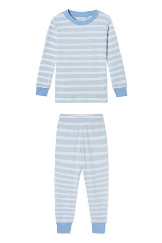 Kids Long-Long Set in Seaside | LAKE Pajamas