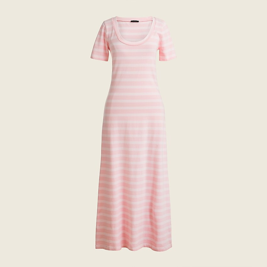 Knit midi dress in stripe | J. Crew US