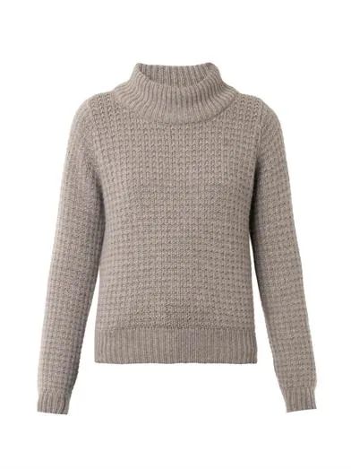 Violet cashmere knit sweater | Matches (US)