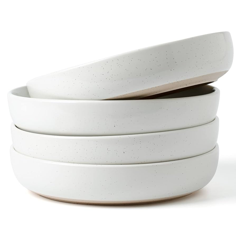 famiware Milkyway 33 oz Bowl Set, Pasta Bowls Set of 4, Salad Bowls Perfect for Your Friend for H... | Amazon (US)