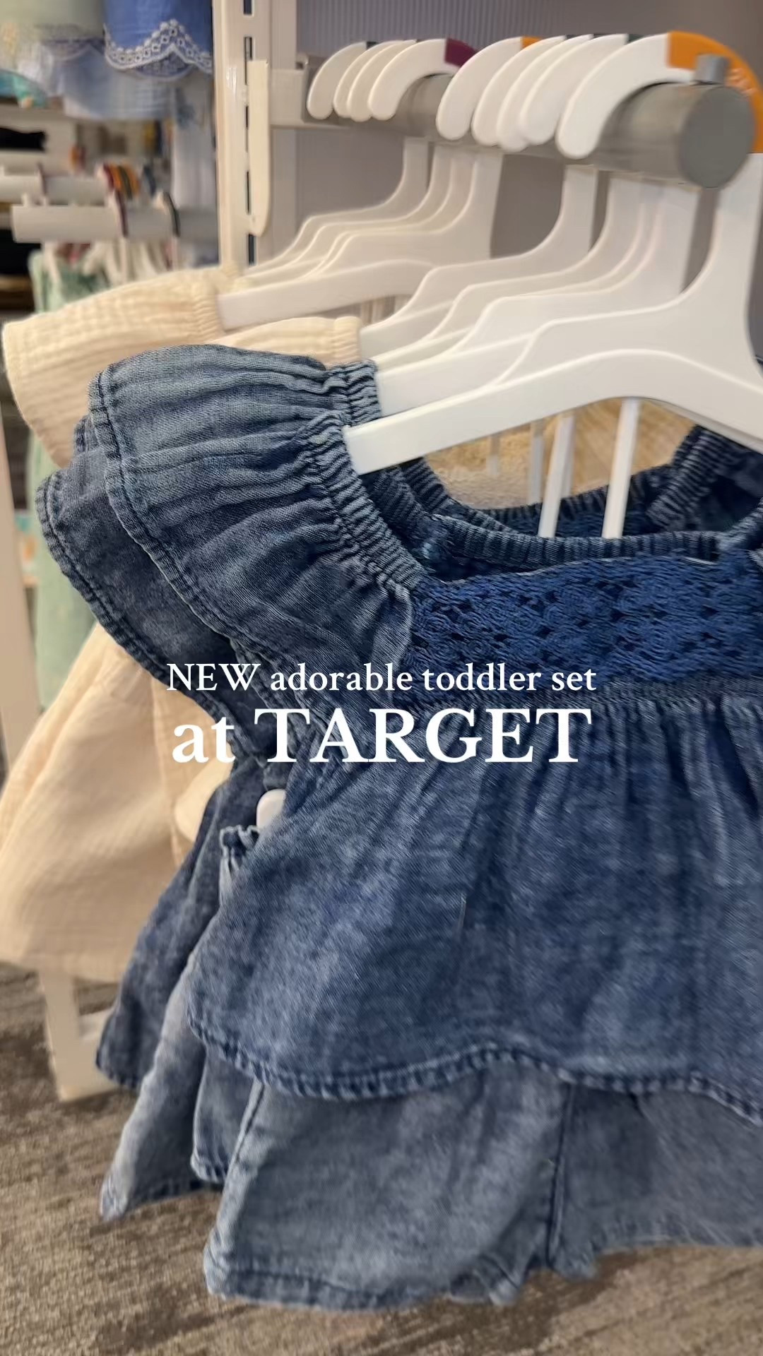 LOVE these new toddlers sets at Target! Such a cute floral top and bottom set! Both colors are great! Check them out! #trendytoddler #toddlerfashion #toddlergirlstyle #toddlergirlfashion #girlmom #targethaul 