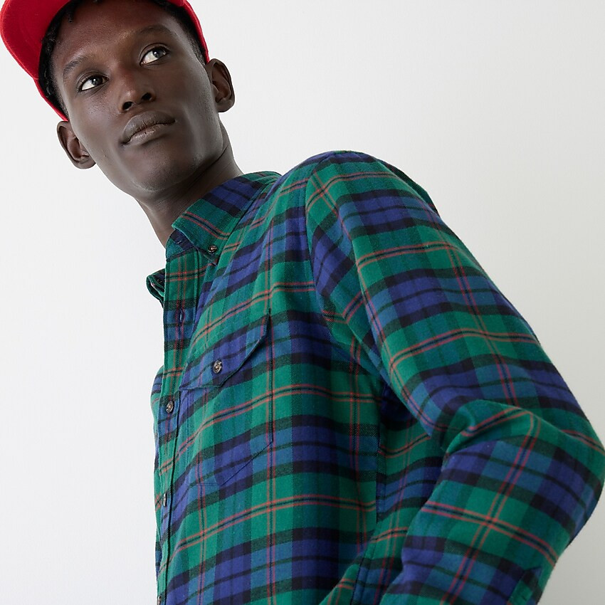 Cotton-cashmere shirt | J. Crew US