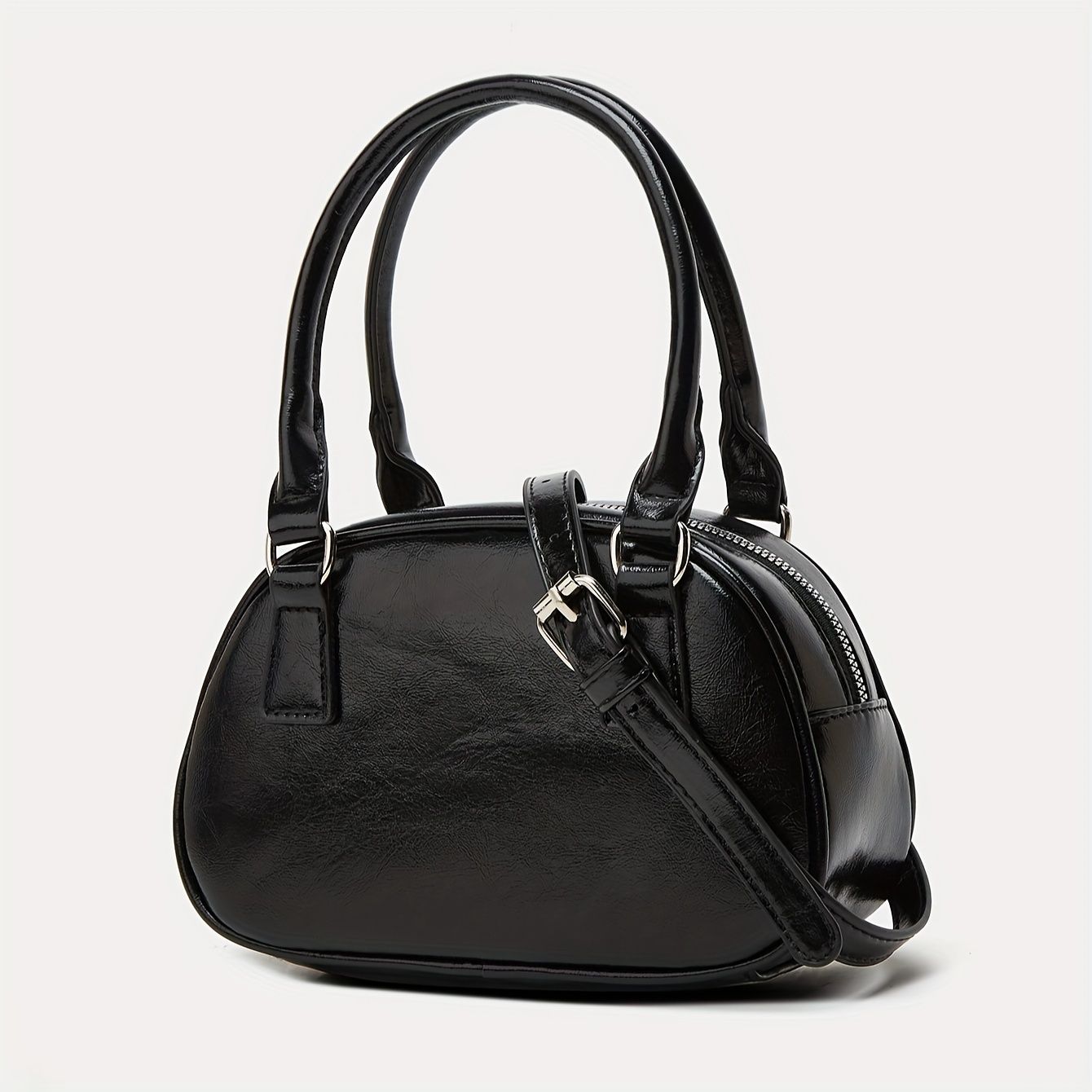 Women's Vintage Satchel Handbag Elegant Double Handle Zip - Temu | Temu Affiliate Program