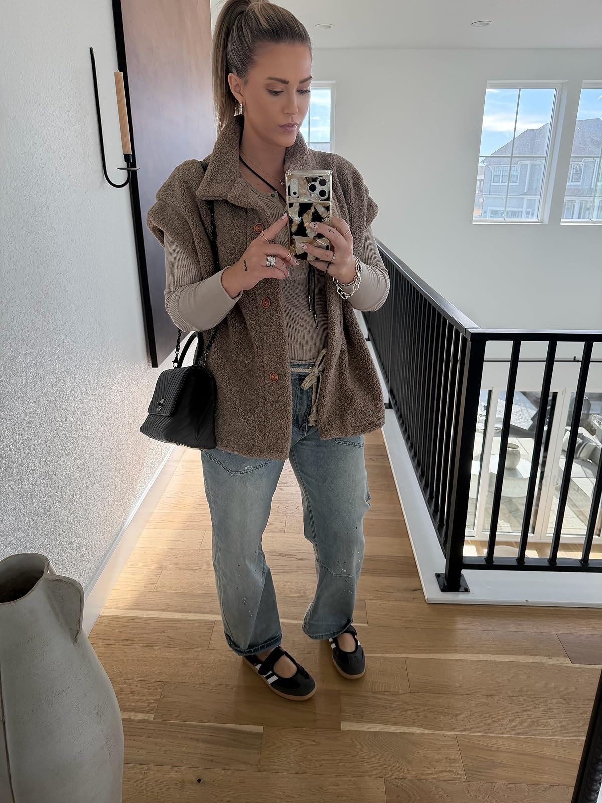 This fleece vest is a go to on chilly days! 

 #LTKgrwm #LTKootd #LTKMidsize