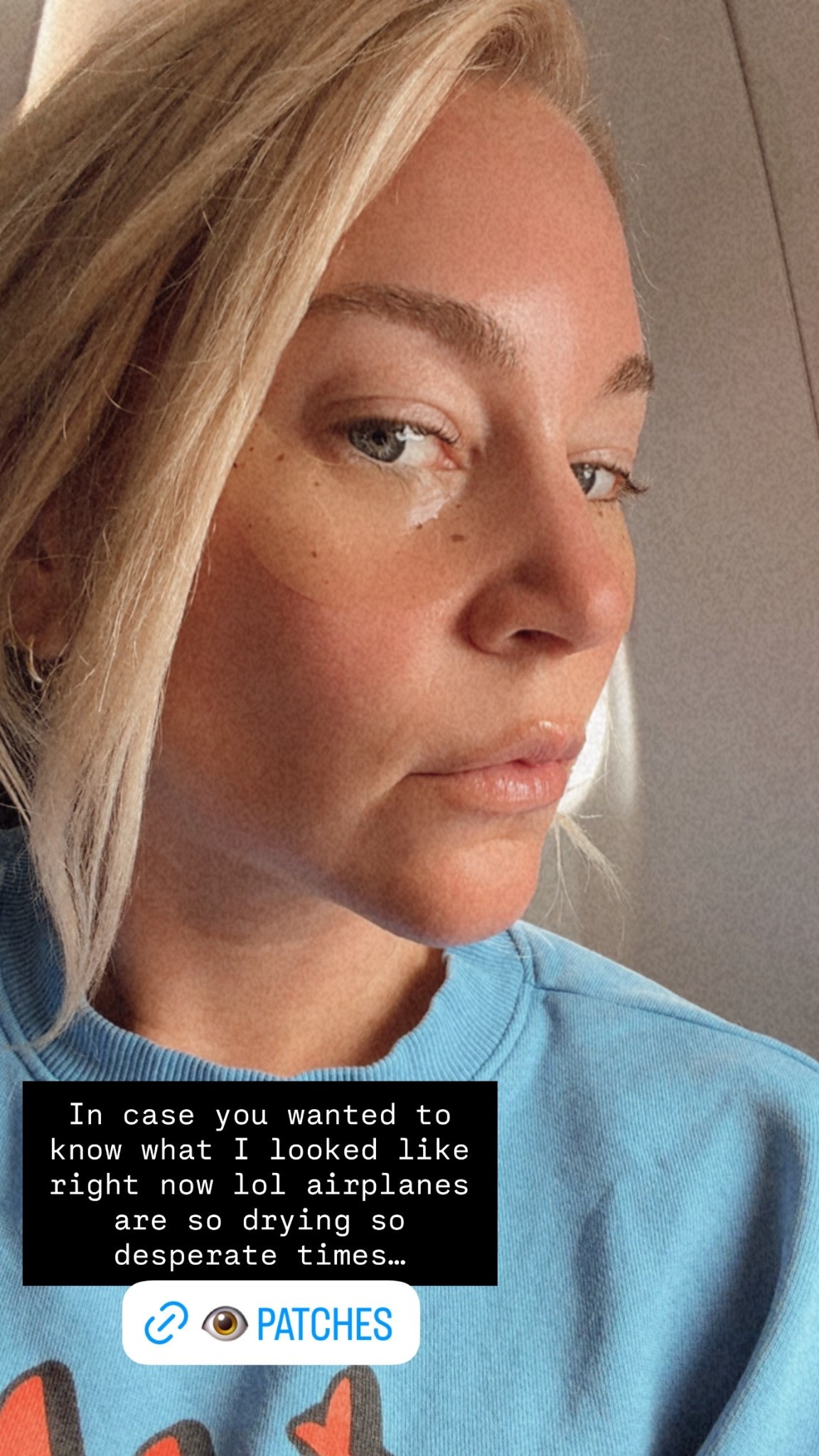 Eye patches. Water. Extra moisturizer. All things I need whn I fly! ✈️ 

#LTKselfcare #LTKTravel #LTKdayinmylife