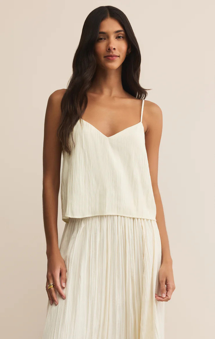 Fiore Satin Crop Tank | Z Supply