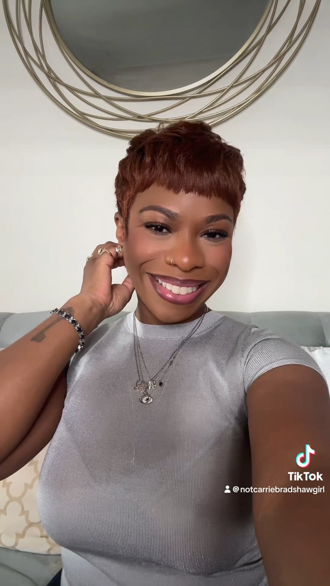 Thrilled to have my pixie cut back and coordinate lip combos with my hair color. Black girls go ginger in the fall 🙂‍↕️

#LTKBeauty