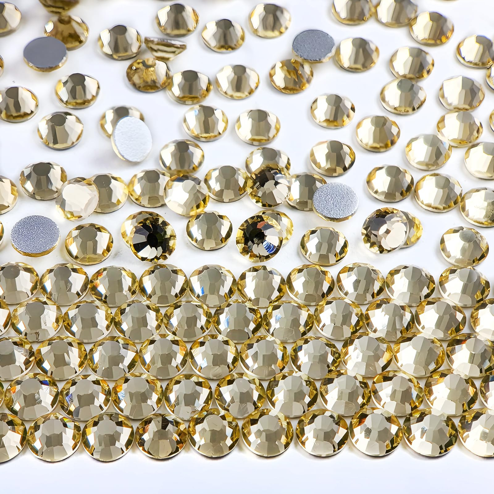 Jonquil SS20 Flatback Crystal Rhinestones, 1728 PCS Non-Hotfix Gems for Tumblers,Shoes, Jerseys, ... | Amazon (US)