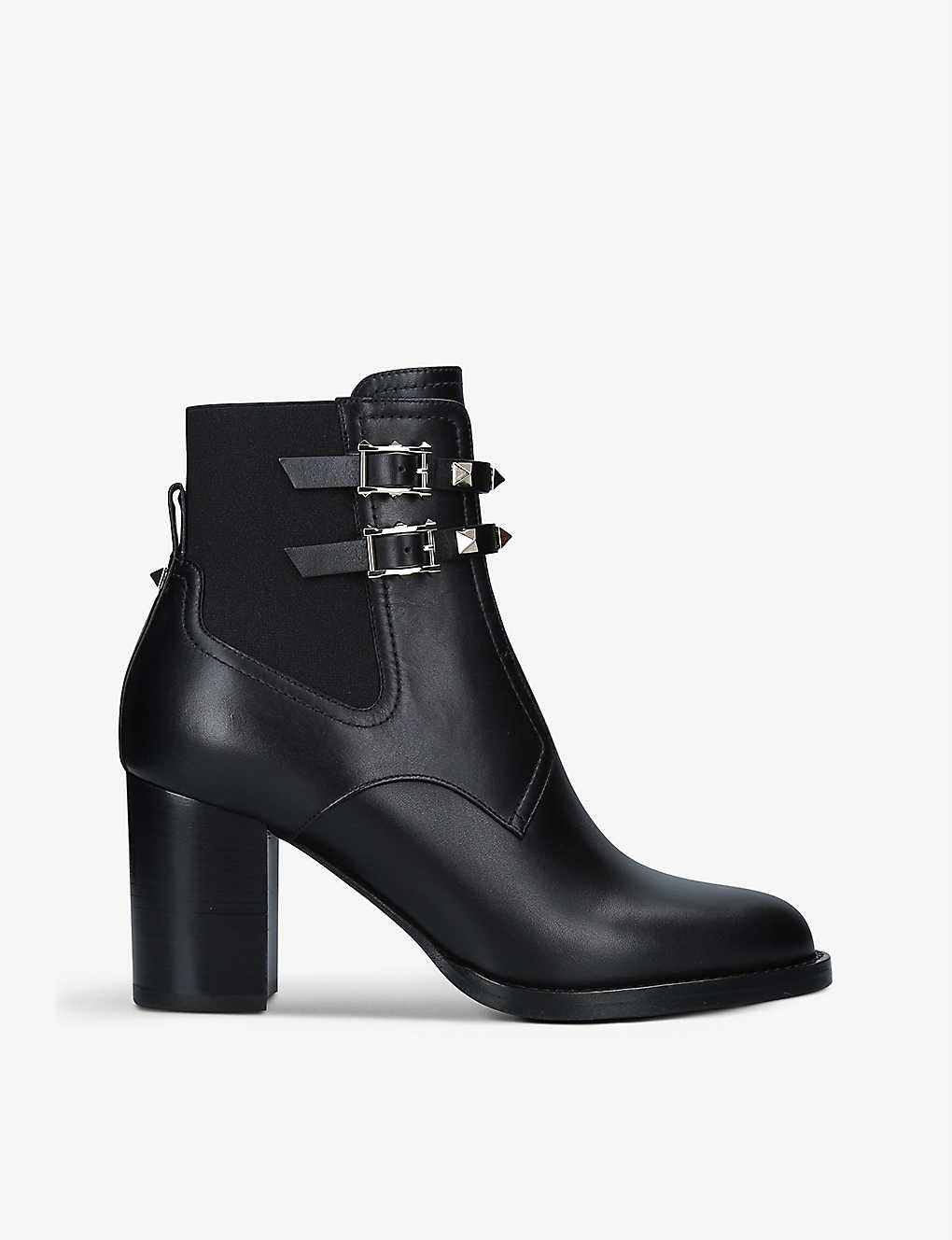 Rockstud Beatle leather heeled boots | Selfridges