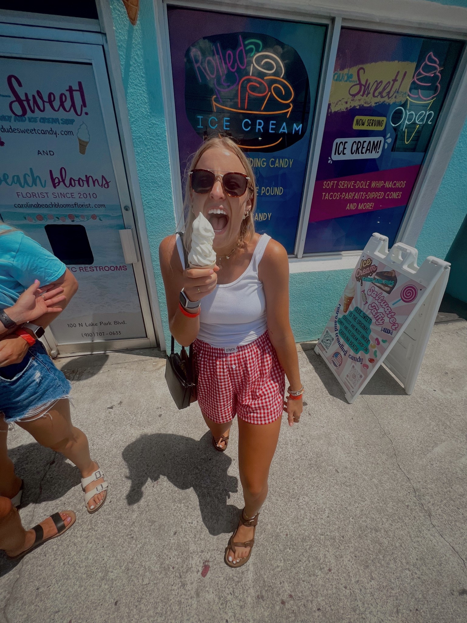 The most simple but cute fit for a beach vacation!! 🏖️❤️🤍🍦

Size medium in Amazon red/white gingham shorts
Size small in Old Navy cami tank
Size small in Old Navy tank top
Size 39 in brown birkenstocks
*also linking sunglasses & jewelry!

Amazon outfits, Amazon finds, Amazon deals, Amazon style, Amazon fashion, Amazon shorts, boxer shorts, trending clothing, trending shorts, women’s shorts, Old Navy style, Old Navy fashion, Old Navy basics, white tank tops, casual outfits, beach outfits

#LTKFindsUnder50 #LTKStyleTip #LTKTravel