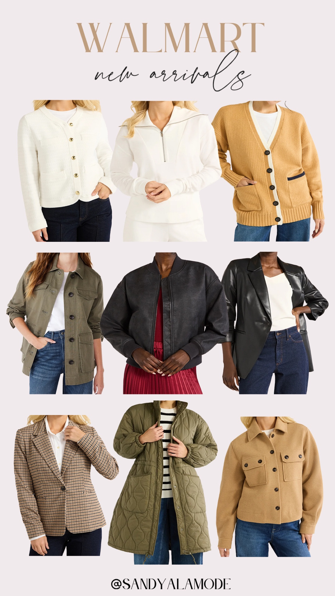 Walmart new arrivals | Walmart fashion | Walmart cardigan | Walmart gold button cardigan | Walmart bomber jacket | Walmart style 

#LTKFindsUnder100 #LTKSeasonal #LTKStyleTip