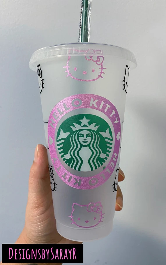 Starbucks Hello Kitty Cold Cup | Etsy (US)