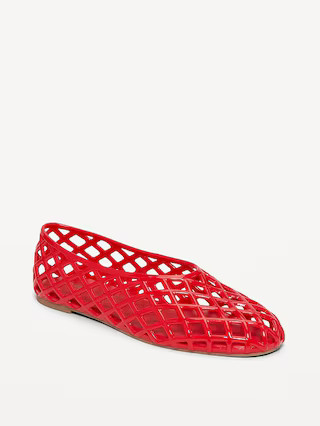 Jelly Lattice Ballet Flats | Old Navy (US)