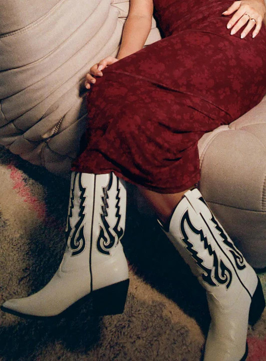 Billini Norva Boots Bone / Black | Princess Polly US