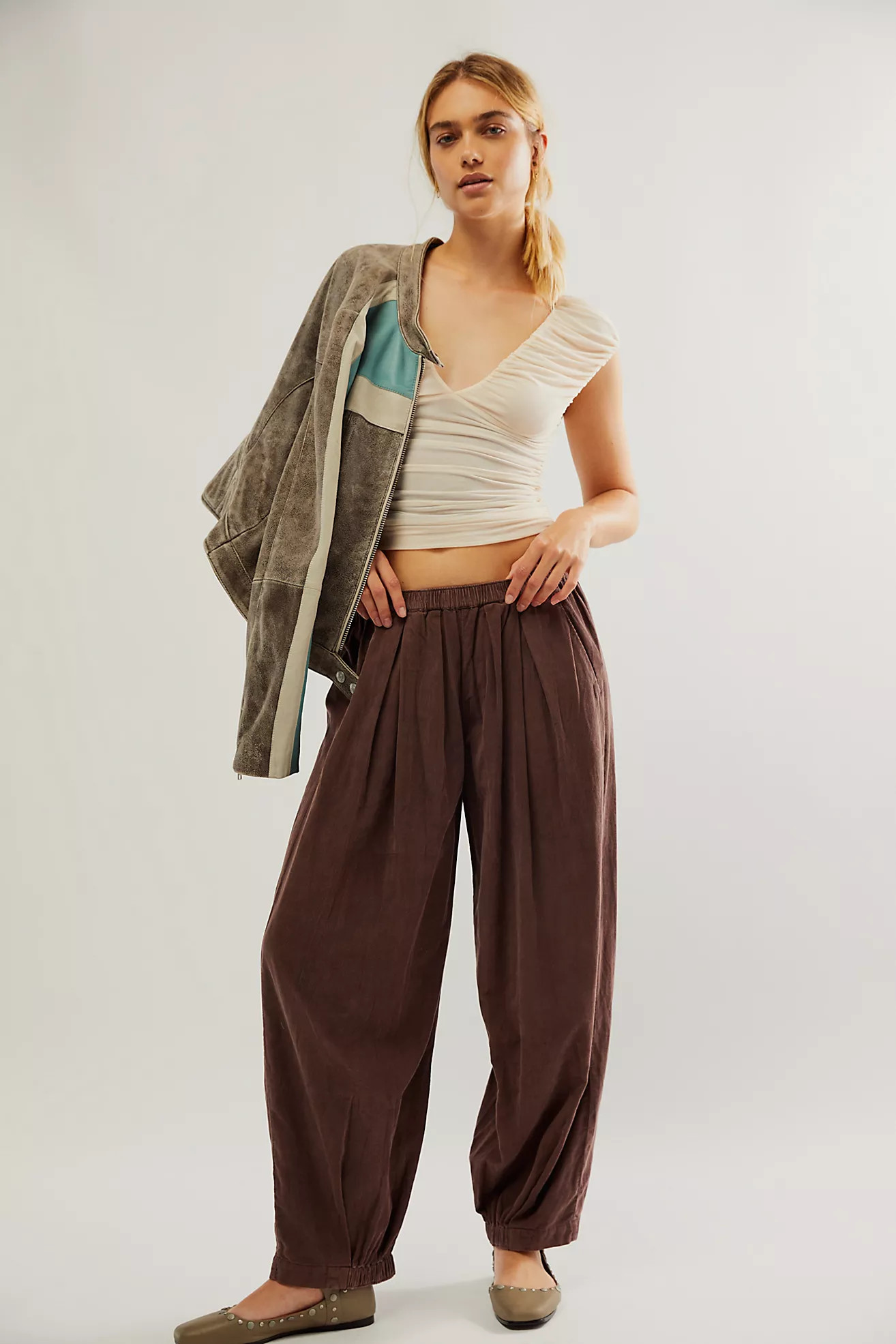 To The Sky Cord Parachute Pants | Free People (Global - UK&FR Excluded)