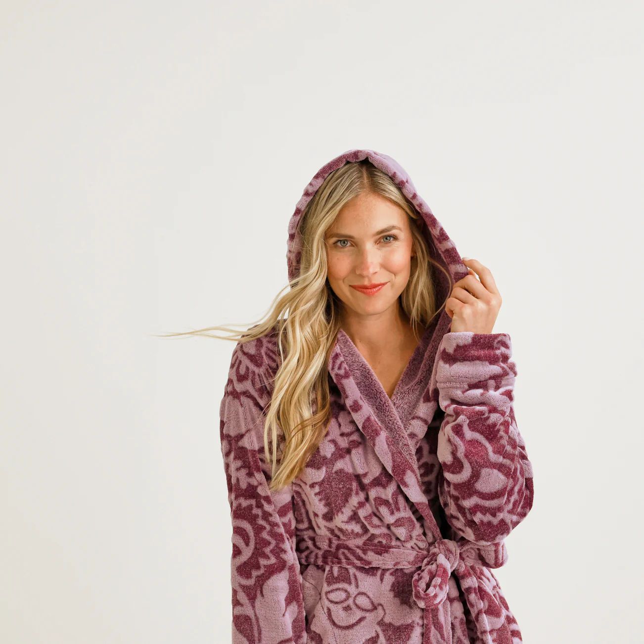 Textured Fleece Robe | Vera Bradley