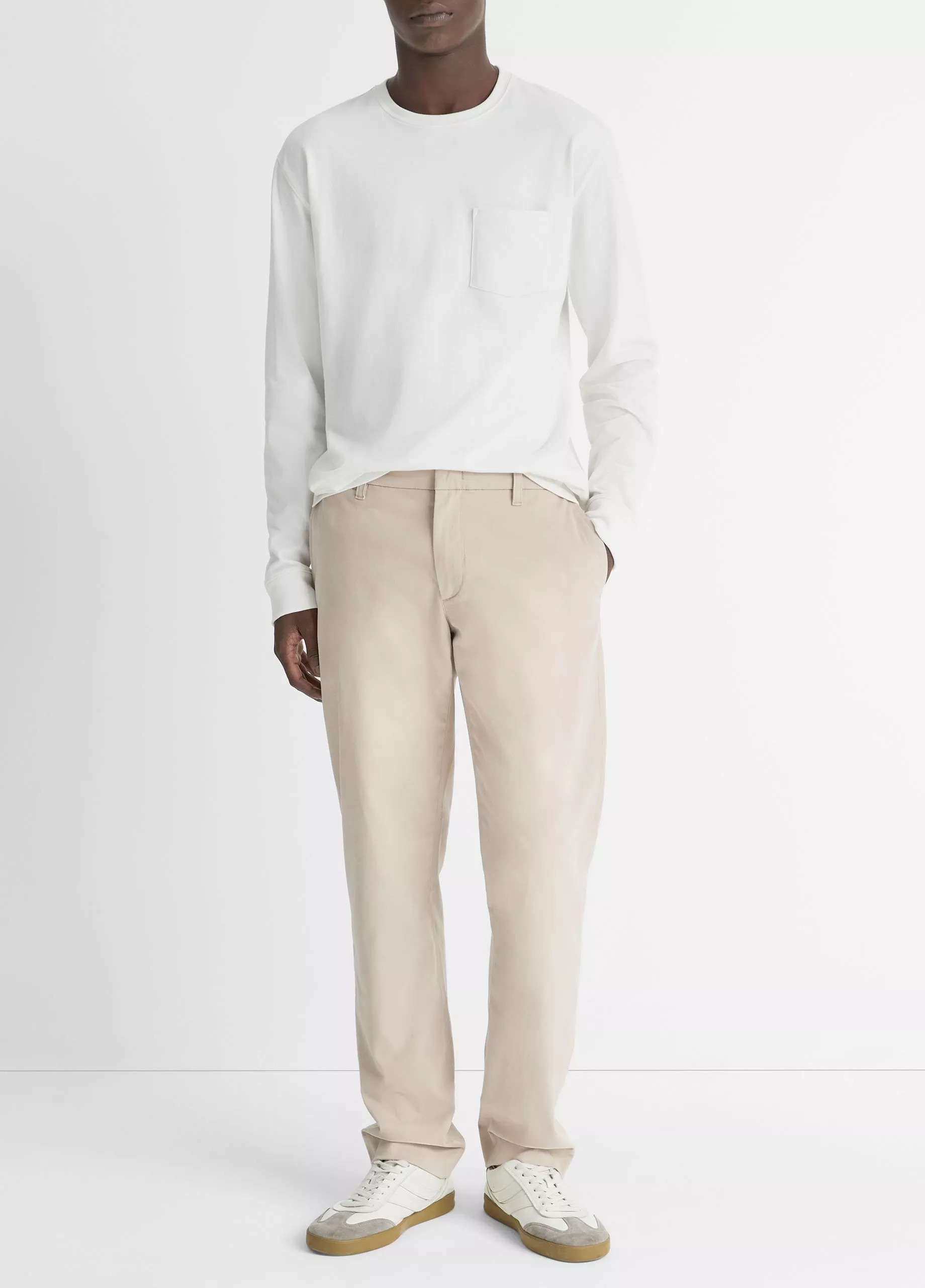 Dylan Slim Cotton Chino Pant | Vince LLC