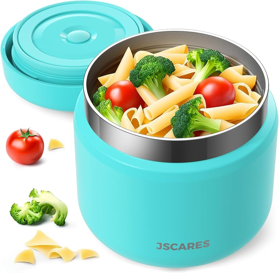 12oz Kids Insulated-Food-Jars for Hot-Food, Wide Mouth Soup Thermo Food Jar Insulated Thermal Lun... | Amazon (US)