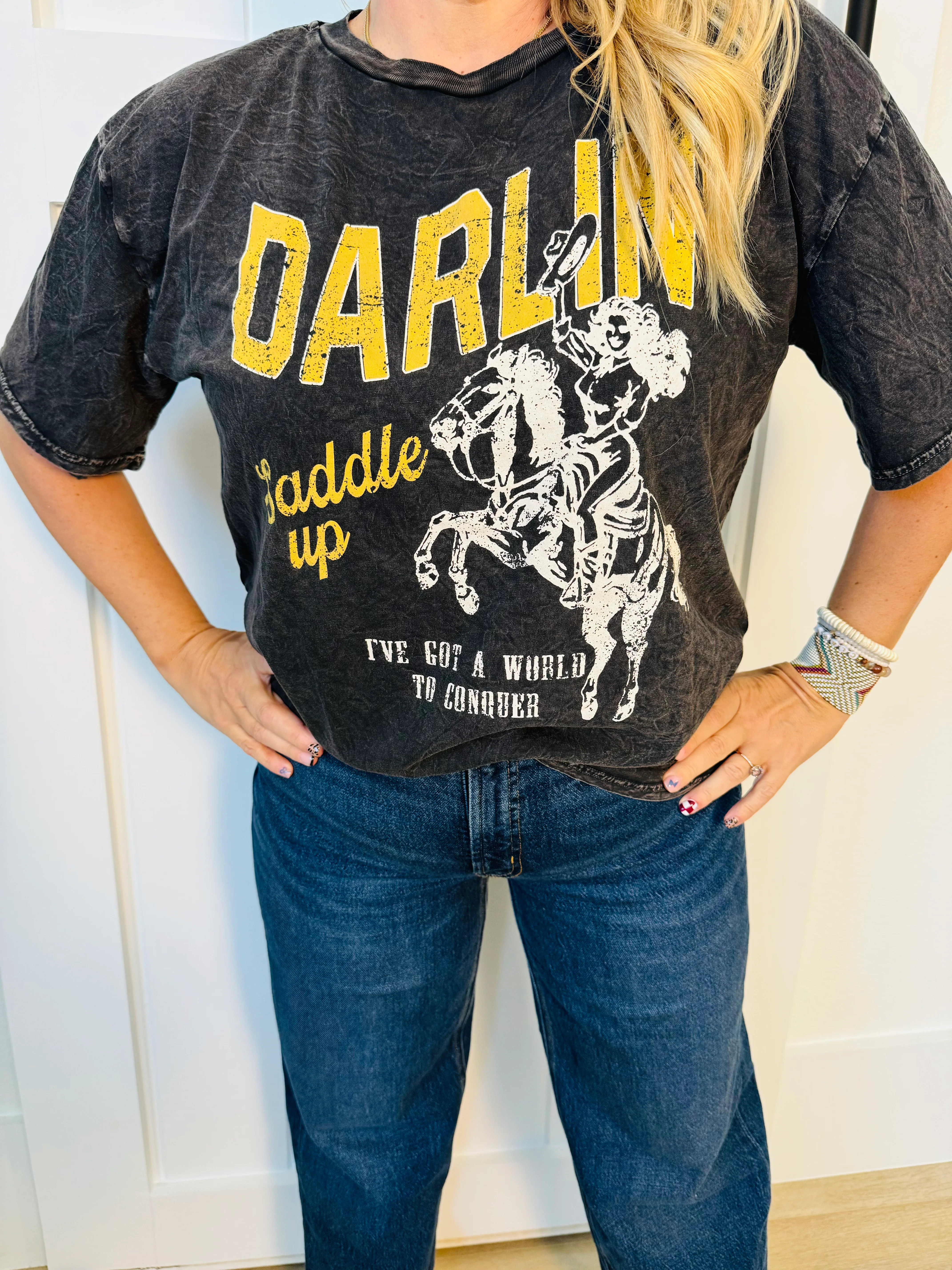 Saddle Up Graphic Tee | Clark & Co Boutique