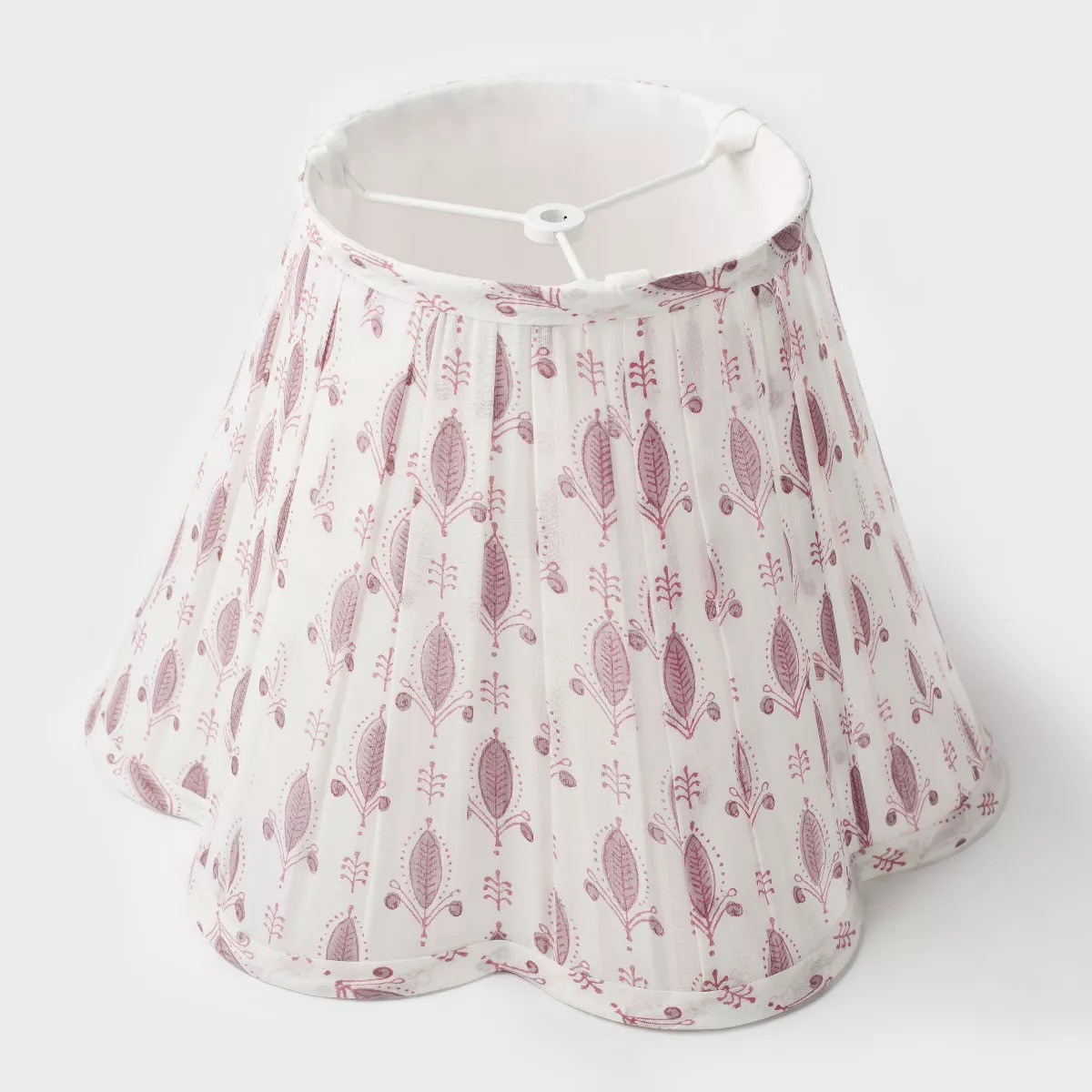 Mela Artisans Blokette Pattern Scalloped Lamp Shade | Target