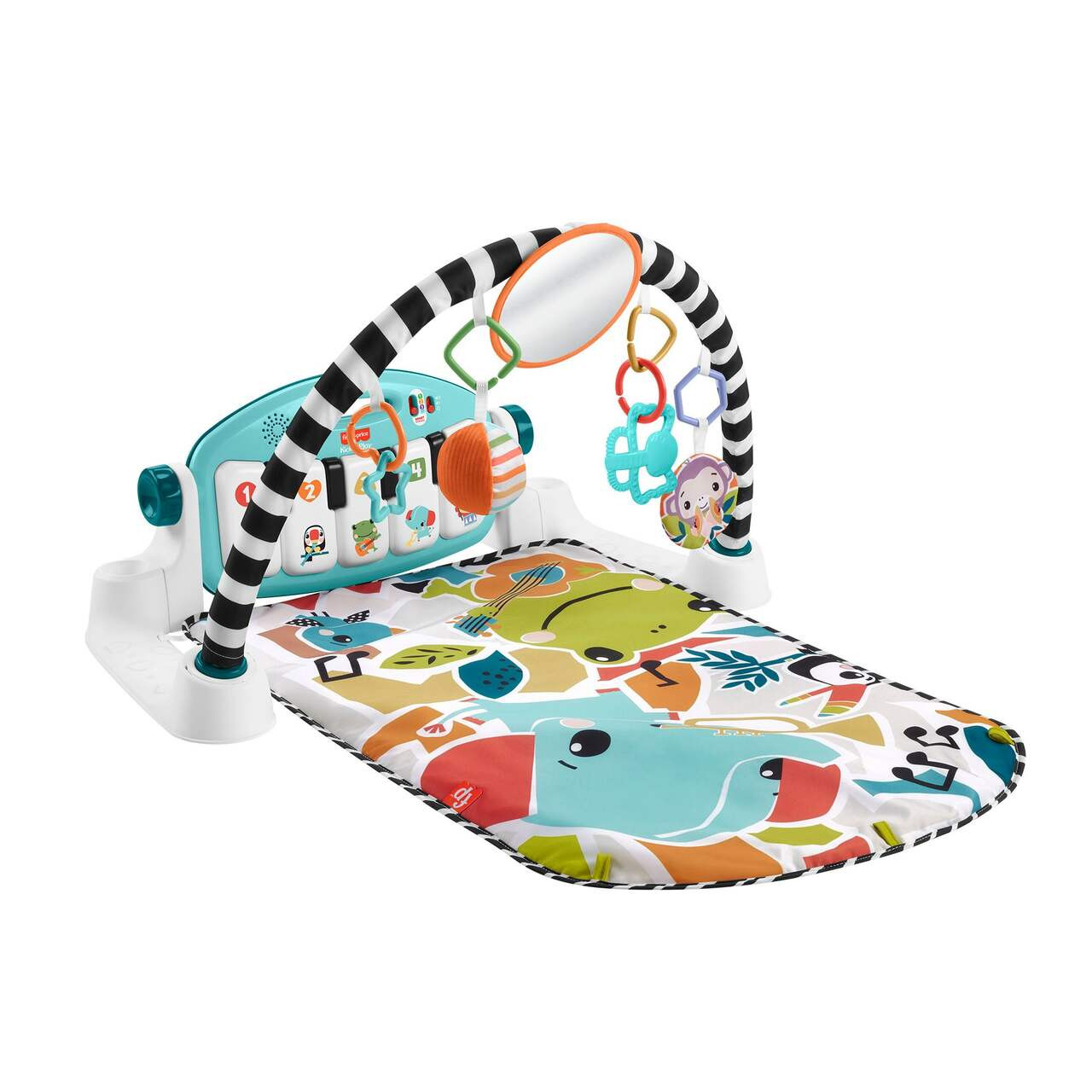 Fisher-Price Glow & Grow Kick & Play Piano Activity Gym, Ages 0+ | Canadian Tire