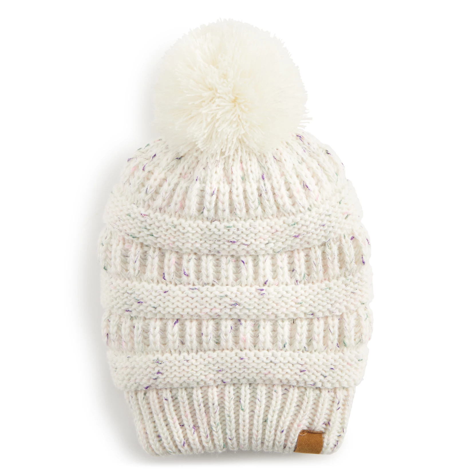 Women's Sonoma Goods For Life® Ribbed Pom Beanie | Kohl's