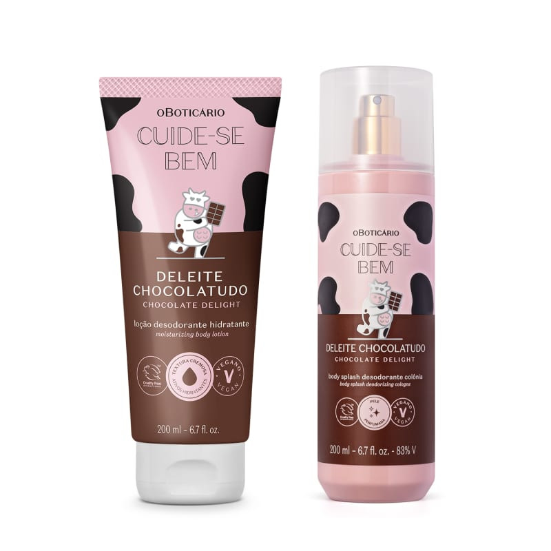 Kit Cuide-se Bem Deleite Chocolatudo o Boticário Delight (2 Produtos) | Beleza Na Web (BR)