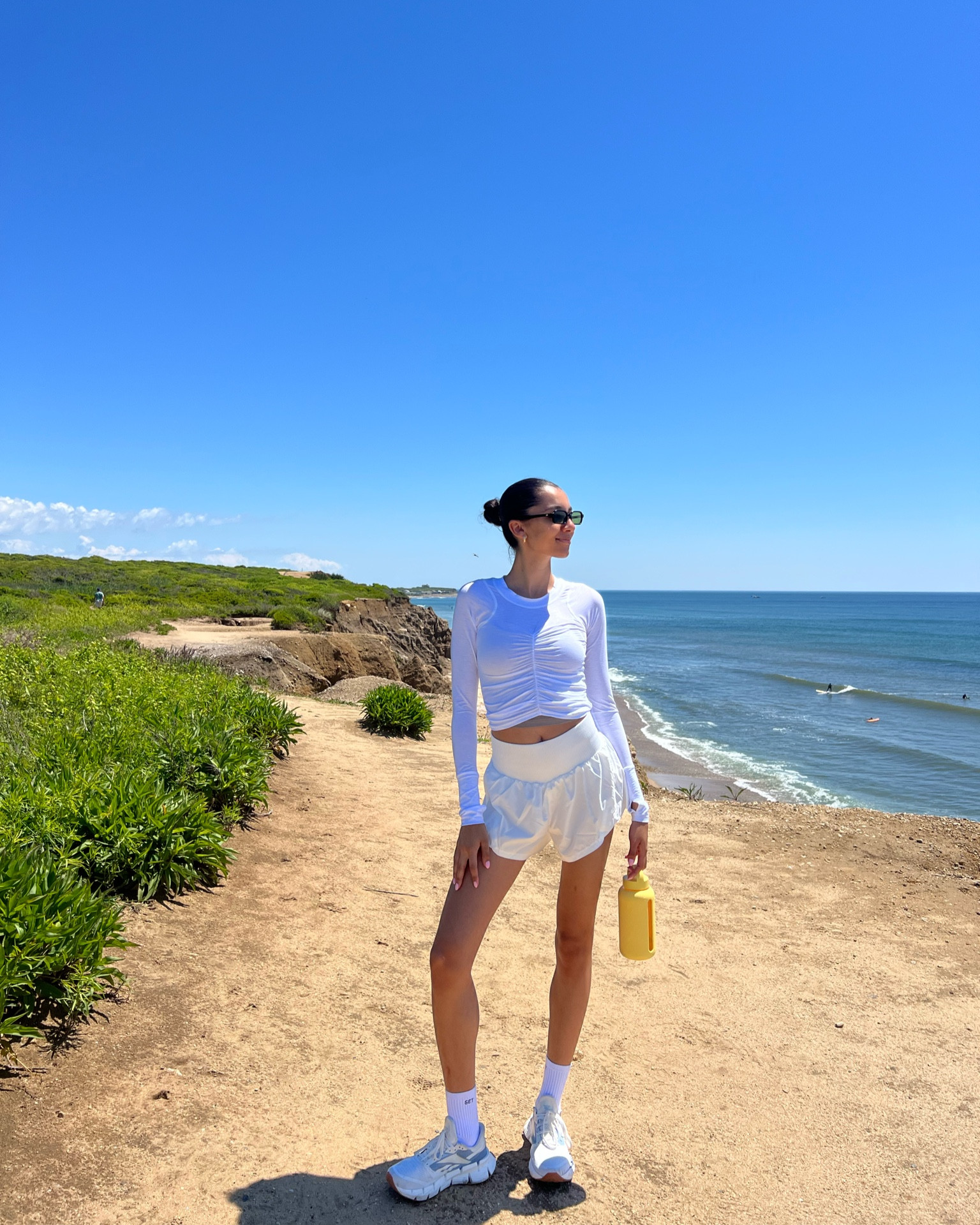 hiking outfit details