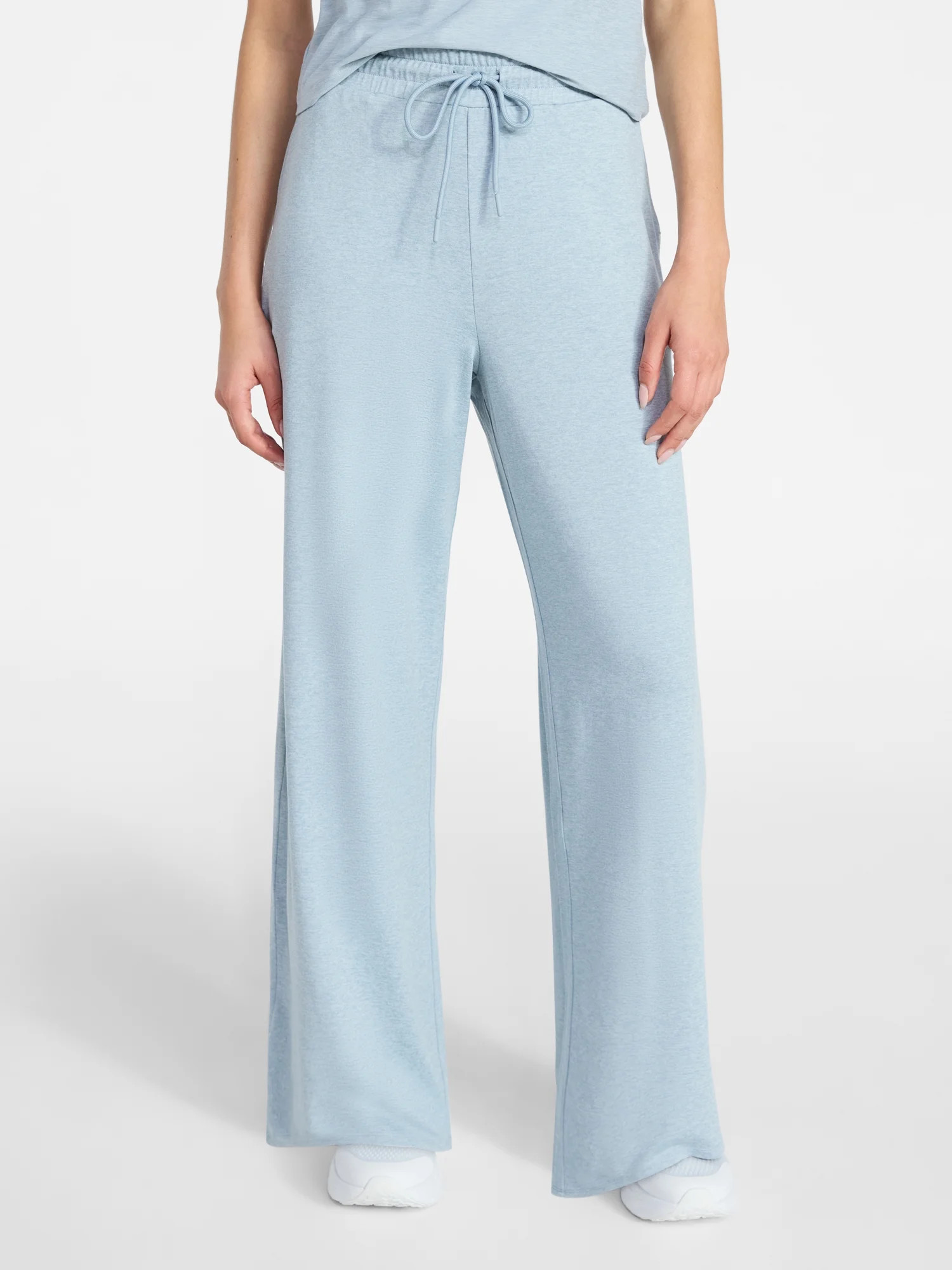 Athletic Works Women's and Women's Plus ButterCore Lightweight Wide Leg Pants, Sizes XS-4X | Walmart (US)