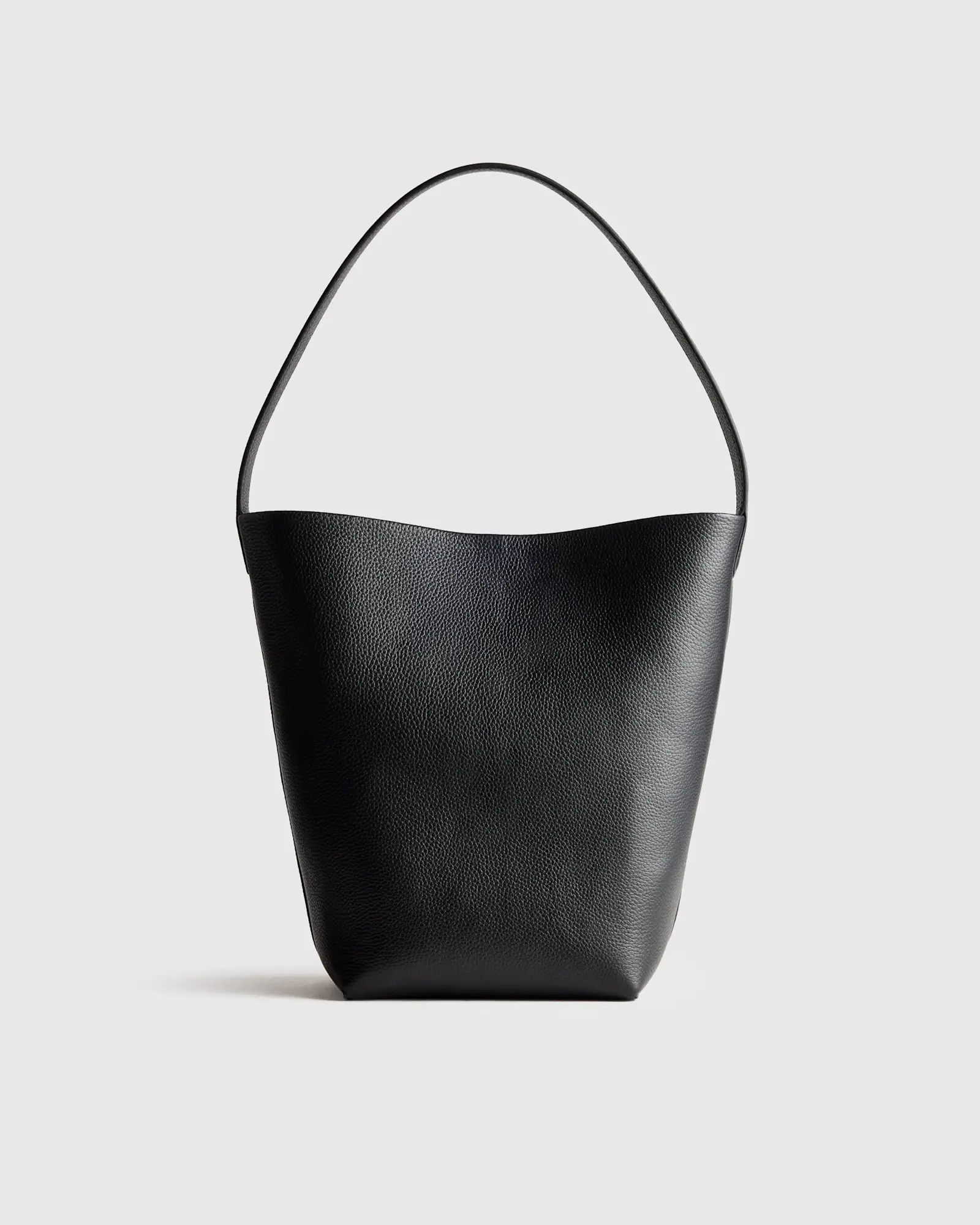 Italian Leather Soft Bucket Shoulder Bag | Quince