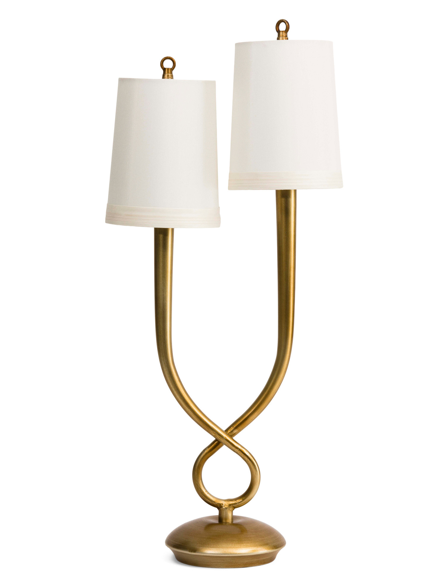 28.5 Metal 2 Light Table Lamp | TJ Maxx