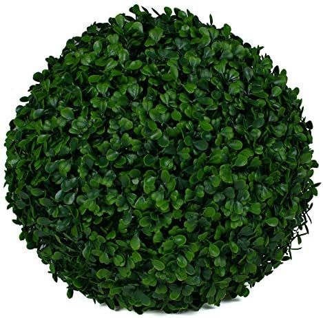 3rd Street Inn Boxwood Topiary Ball - 11" Artificial Topiary Plant - Wedding Decor - Indoor/Outdo... | Amazon (US)