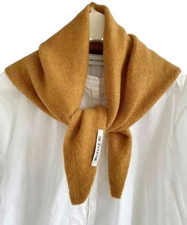 Scarf Knitted Triangular Scarf Women Headscarf Knitted Scarf Multi-Functional Warm Knitted Scarf | Amazon (UK)