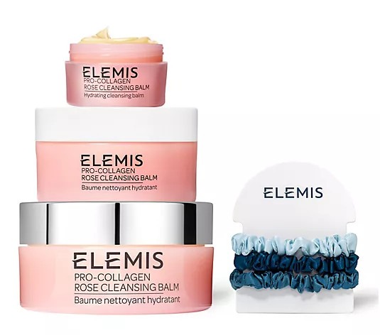 ELEMIS Pro-Collagen Tower Of Rose Cleansing Bal m - QVC.com | QVC