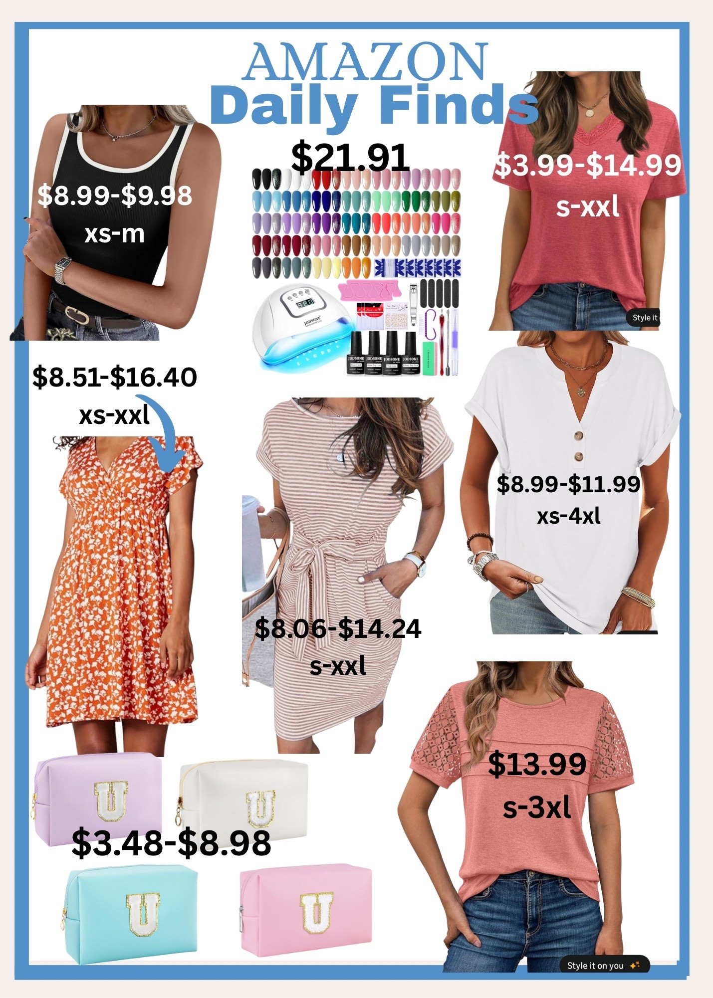 Amazon fashion | Amazon sales | Amazon deals | spring fashion 2026 | spring dress | spring tops | home nail kit 

#LTKootd #LTKSaleAlert #LTKSpringSale